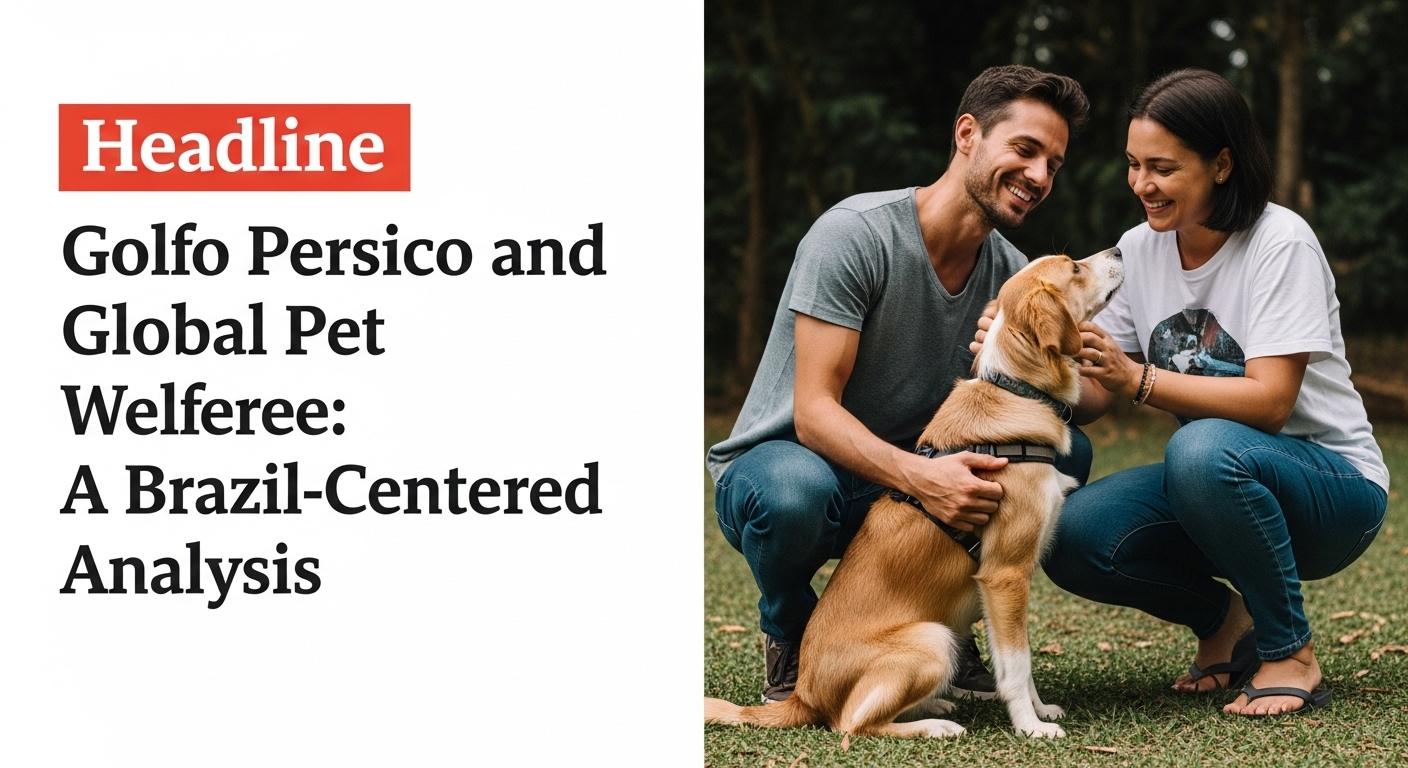 Brazilian pet owner planning travel with a globe highlighting the Golfo Persico region