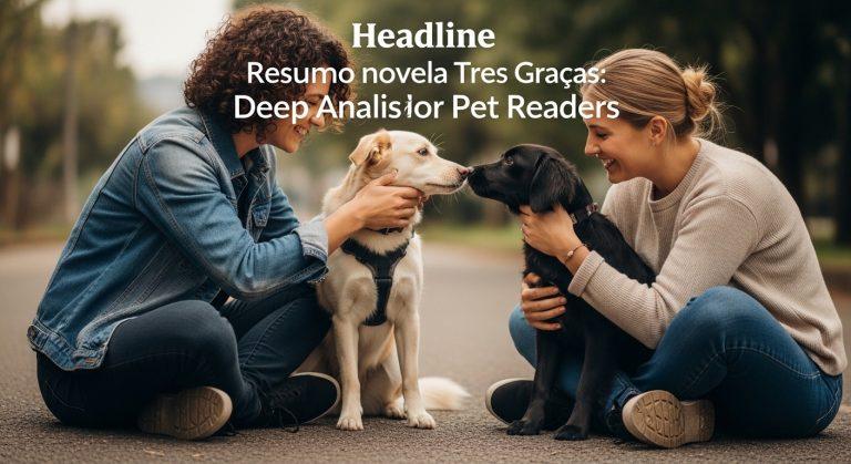 Pet-friendly living room with dog and cat watching TV, editorial setup for a Brazilian audience.